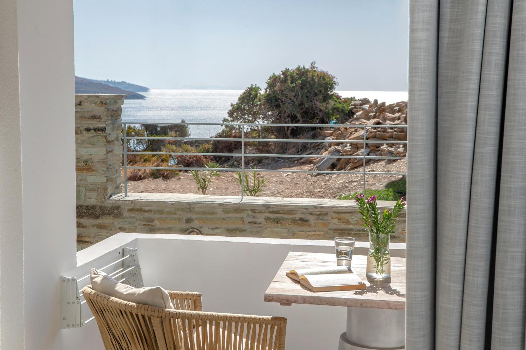 Niriis Sea View Studio Melite Batsi Batsíon Exterior foto