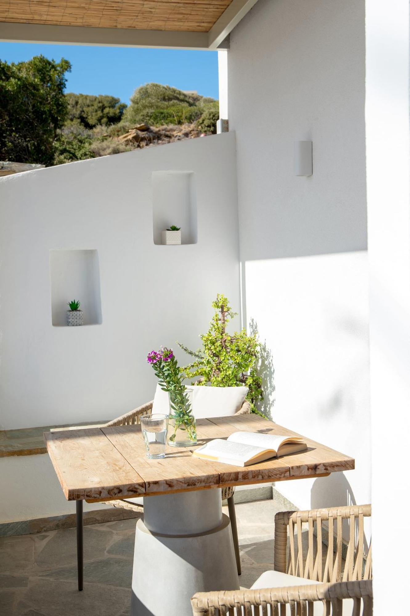 Niriis Sea View Studio Melite Batsi Batsíon Exterior foto