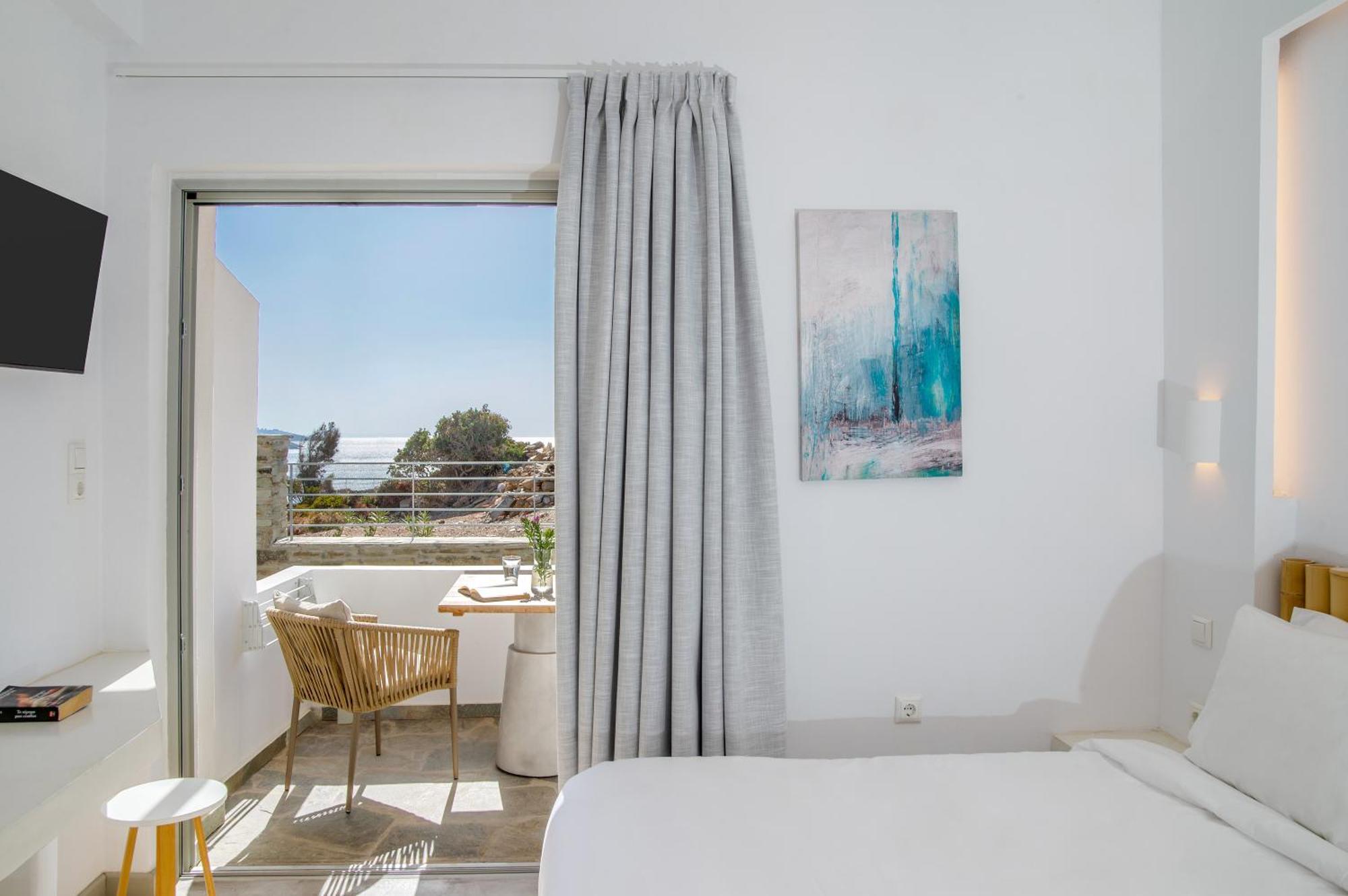 Niriis Sea View Studio Melite Batsi Batsíon Exterior foto
