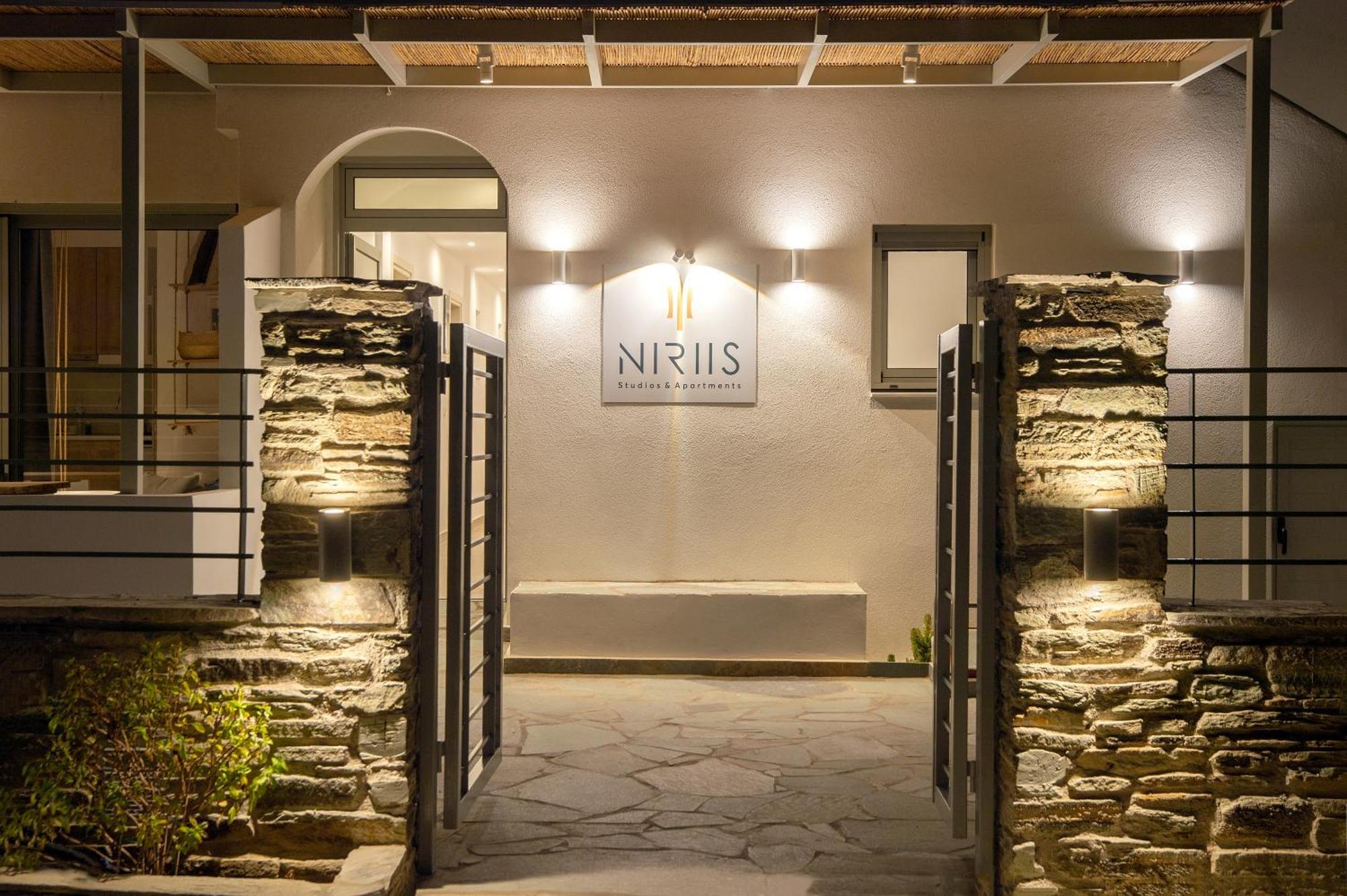 Niriis Sea View Studio Melite Batsi Batsíon Exterior foto